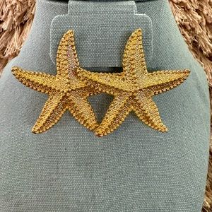 Large Starfish Sea Star earrings